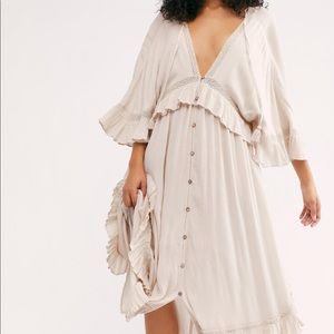 Free People Paradiso Maxi Dress in White